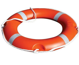 Red Marine Inflatable Swimming Ring 713MM OD 445MM ID Nylon Grabline