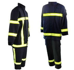 3Kg Heat Proof Suit , Navy Blue Color Personal Protection Devices EN469