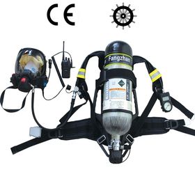 Mini SCBA Breathing Apparatus , Multifunctional Firefighter Breathing Apparatus