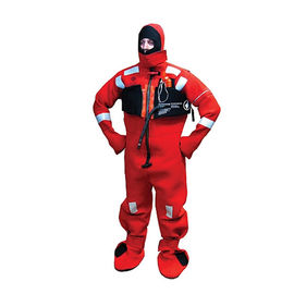 5Kg Anti Exposure Coveralls Red / Orange Color Thermally Protective
