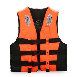 Customized Sea Life Jackets Orange Color M / L / XL Size Water Resistance