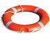 Red Marine Inflatable Swimming Ring 713MM OD 445MM ID Nylon Grabline