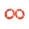 4 . 3Kg Life Saving Buoy Nylon Grabline 710 * 440 * 110MM CCS Approval