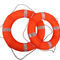 Red Color Boat Lifesaver Ring , Polyurethane Foam Swim Safety Buoy