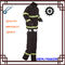 Navy Blue Fireman Suit PTEF Coated Fabrics 450N Tensile Strength 3Kg