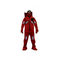 Adult Use Immersion Survival Suit 142N Buoyancy Red / Orange Color