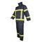 Waterproof Fireman Uniform , 10cm Damaged Length Flame Resistant Coveralls