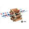 Marine Pilot Rope Ladder Willow Material 5 - 45m Length For Cargo Vessels
