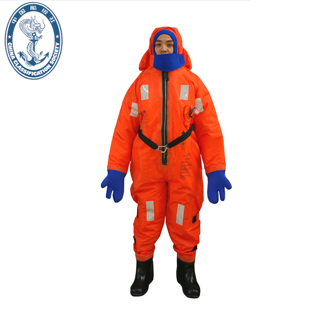 5Kg Orange Color Inflatable Survival Suit Water Resistance With OEM ...